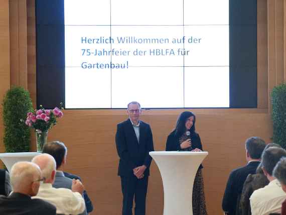 Die Abteilungsvorstände der Schule auf der Feier