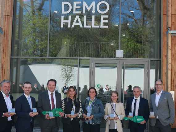 Bei der feierlichen Eröffnung