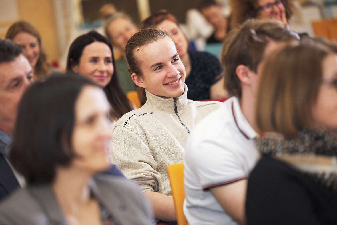 Schüler der 4 GLG