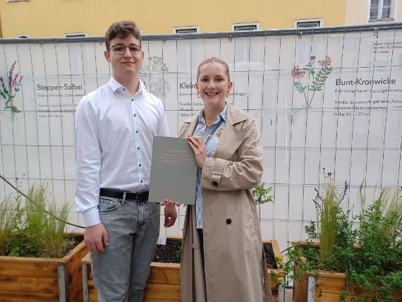 Begrünte Bauzäune, Aurel Ruppert, Leni Schmidt